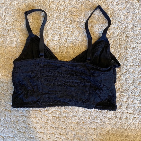 Free People black lace bralette - Picture 2 of 3